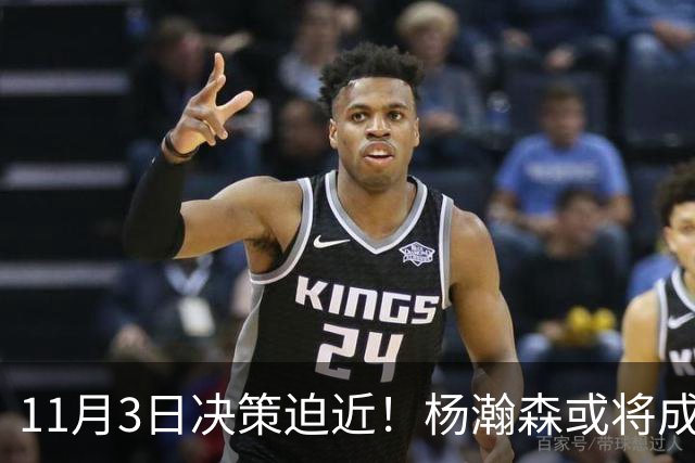 11月3日决策迫近！杨瀚森或将成为自由球员